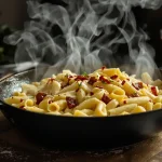 Ces pennes aux lardons, crème et parmesan rendent enfin chaque dîner pressé ultra réconfortant