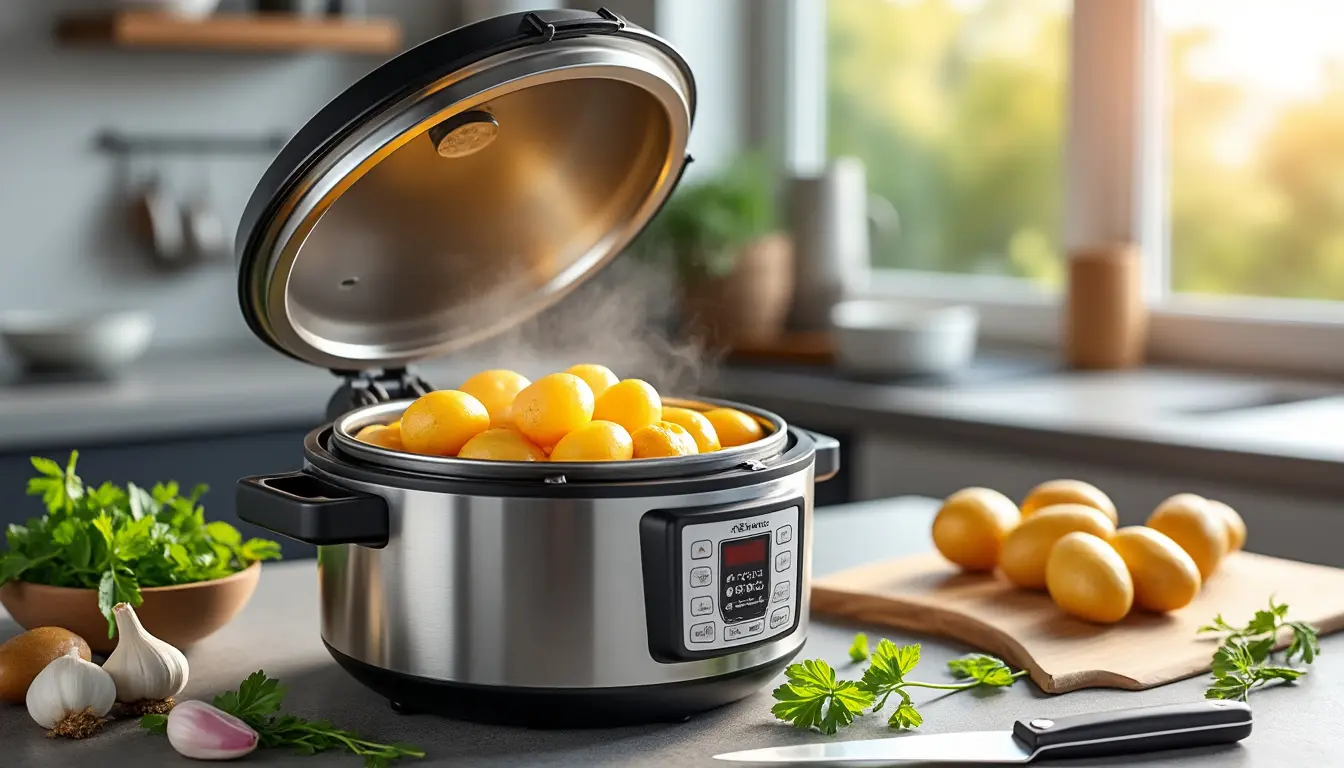 Temps de cuisson cocotte minute pour des pommes de terre parfaites découvrez le temps de cuisson idéal pour réussir des pommes de terre parfaites à la cocotte minute, pour un résultat rapide et savoureux à chaque fois.