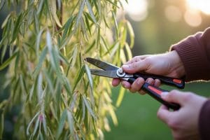 Comment tailler un saule crevette pour favoriser sa croissance saine