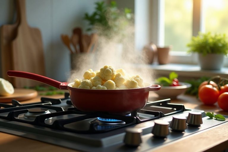 Quel est le temps de cuisson idéal pour le chou-fleur ?
