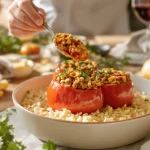 tomates farcies recette de grand-mère avec riz