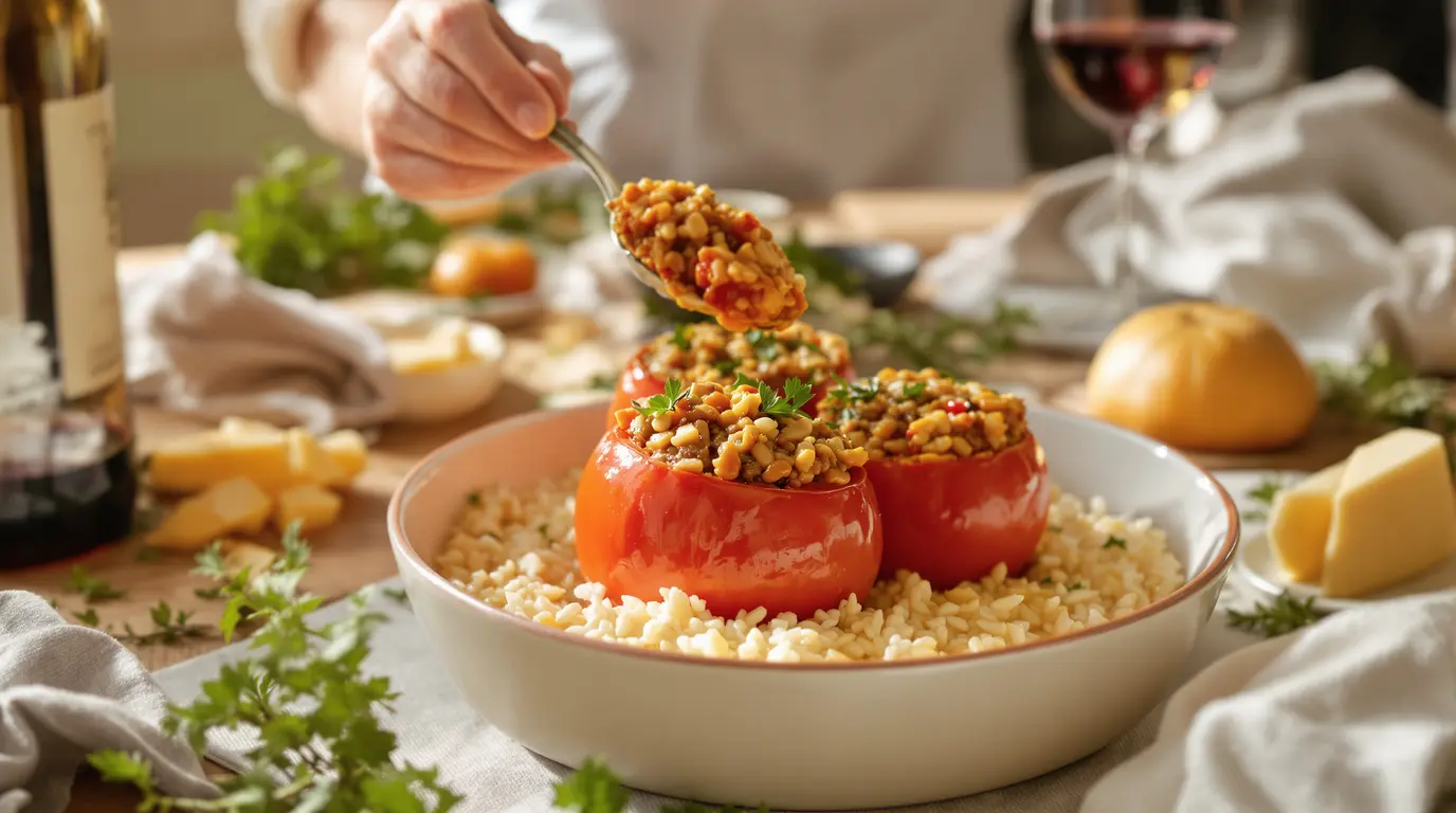Tomates farcies recette de grand-mère avec riz astuce simple tomates farcies recette de grand-mère avec riz