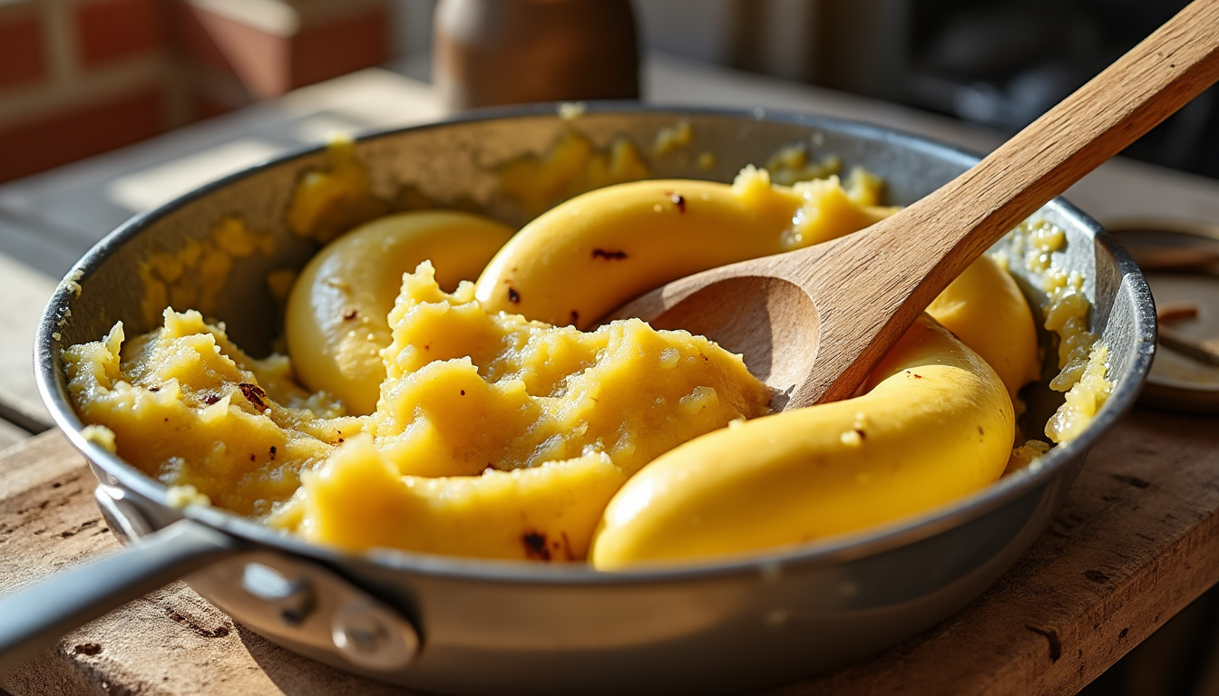 Comment cuisiner une recette facile avec des bananes trop mûres découvrez comment préparer facilement une délicieuse recette avec des bananes trop mûres. astuces simples et rapides pour ne plus jamais gaspiller vos bananes.