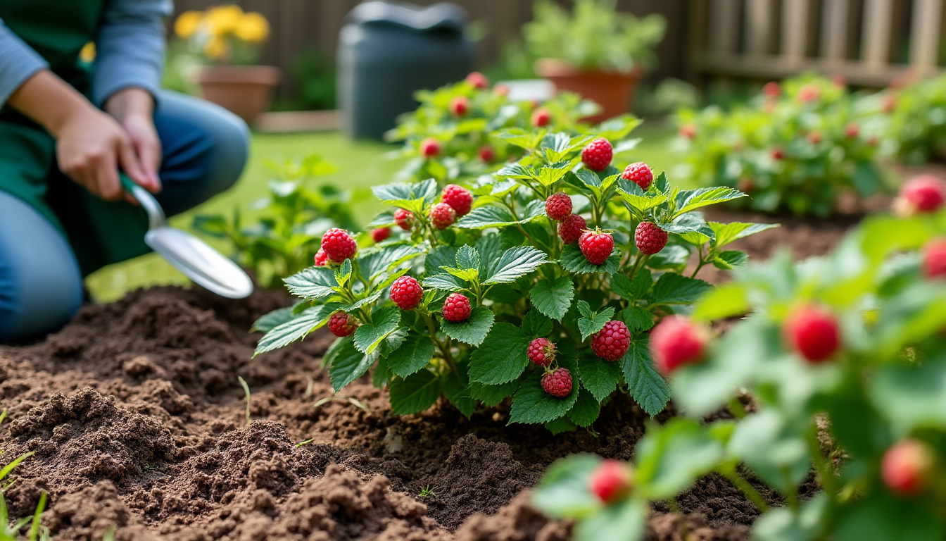 Que mettre au pied des framboisiers pour un jardin sain et productif découvrez comment choisir le paillage idéal pour les pieds de vos framboisiers afin d'assurer un jardin sain, préserver l'humidité et favoriser une récolte abondante.