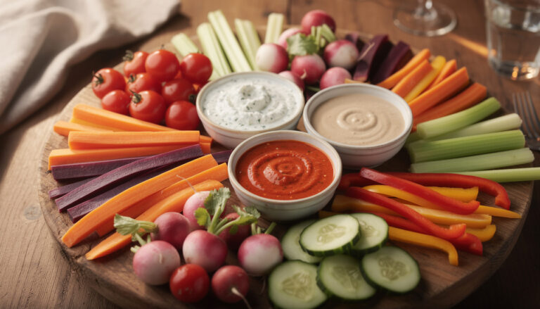 découvrez des idées simples et gourmandes de sauces pour accompagner vos apéros crudités et régaler vos soirées entre amis ou en famille.