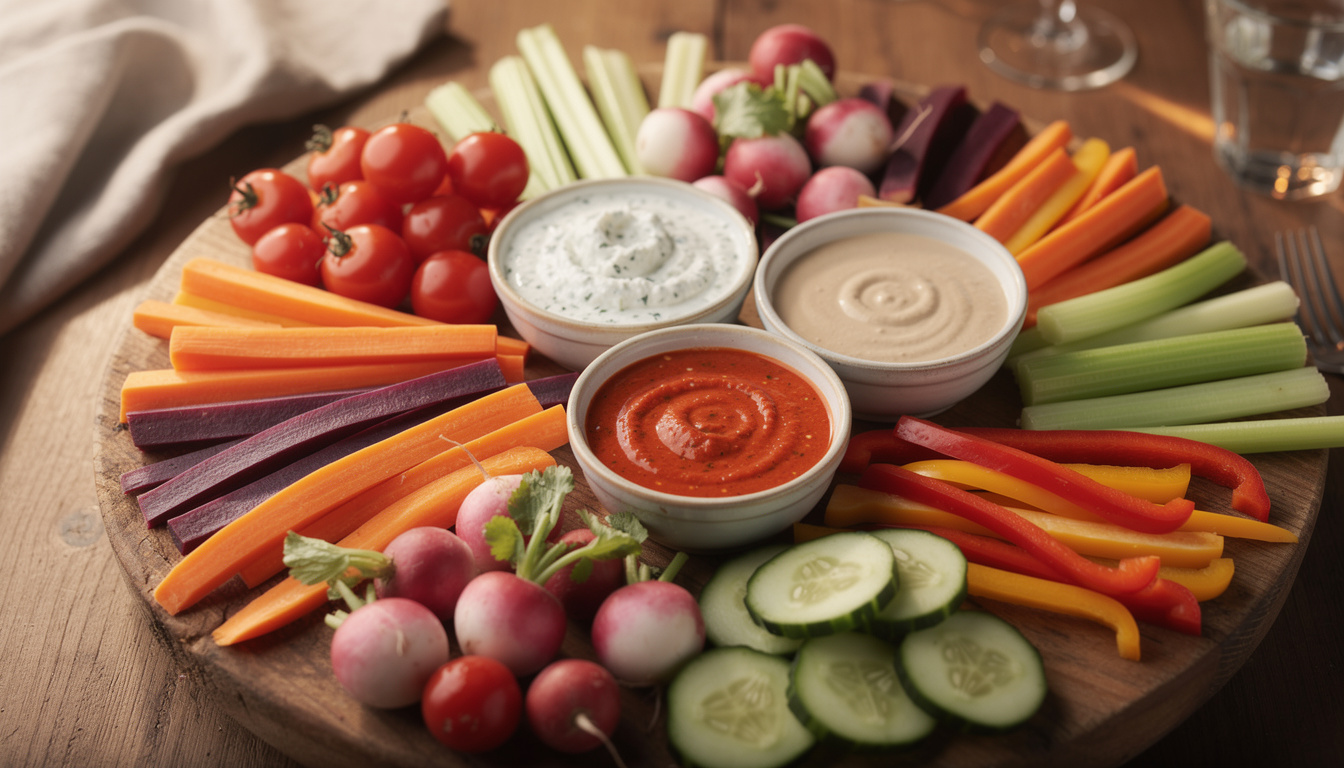 Apéro crudités sauce : idées simples et gourmandes pour vos soirées découvrez des idées simples et gourmandes de sauces pour accompagner vos apéros crudités et régaler vos soirées entre amis ou en famille.