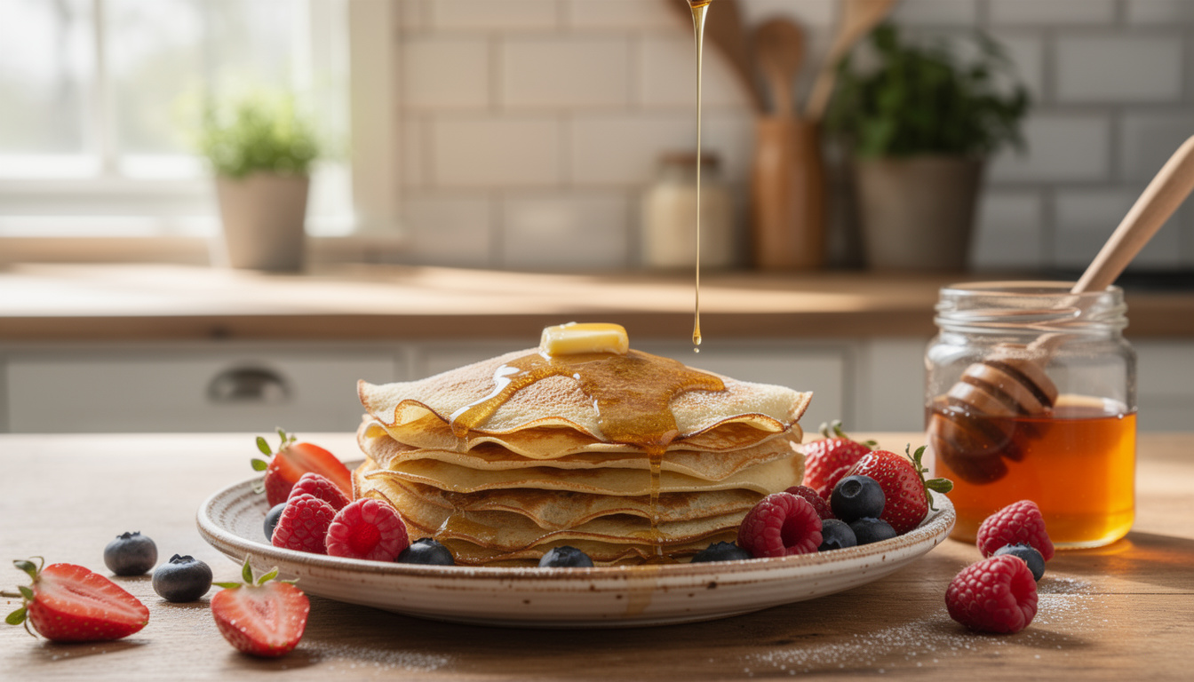 Recette de crêpes légères pour un dessert savoureux et facile découvrez notre recette de crêpes légères, parfaites pour un dessert savoureux et facile à réaliser en quelques minutes.